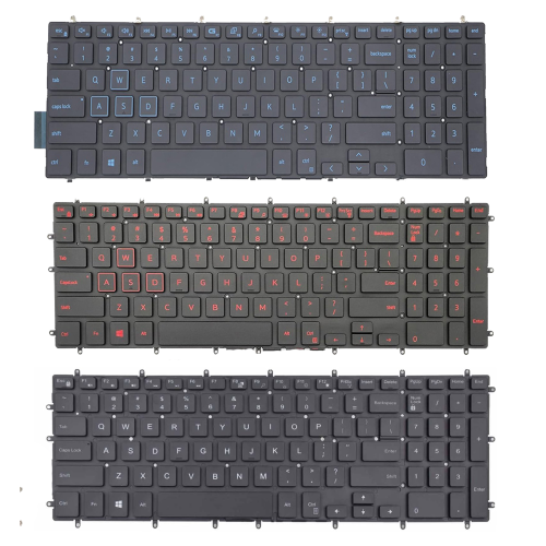 Replacement new keyboard for dell G3 3500 G3 3590 P89F Series laptop with backlit and palmrest assembly