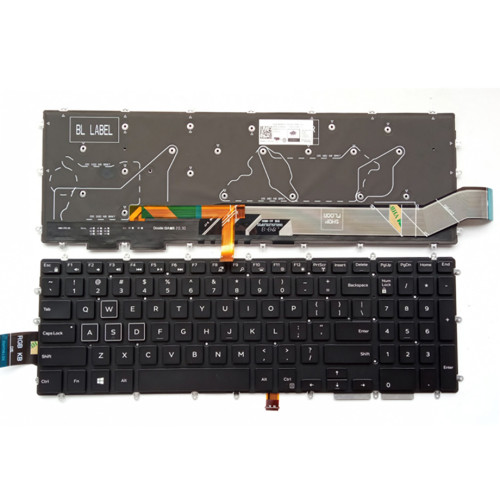 Cheap replacement new keyboard for dell G3 3500 Series laptop with backlit Compatible D P/N 3R0JR, 3NVJK,82KD3