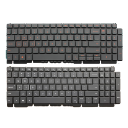 Cheap replacement new keyboard for dell G15 5510 Series laptop with backlit Compatible D P/N TJ0J6 H4XRJ