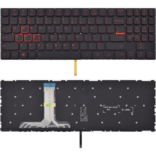 Buy replacement new keyboard for Lenovo Legion Y520 Y520-15IKB Series laptop keyboard with backlit