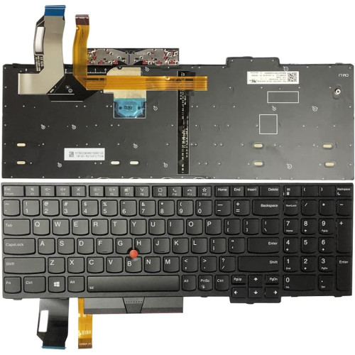 Buy replacement new keyboard for Lenovo Thinkpad P15s Gen 1 Series laptop keyboard with backlit,compatible with  Thinkpad P15s Gen 2 keyboard