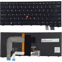 Buy replacement new keyboard for Lenovo Thinkpad T460S Series laptop with backlit,Compatible with lenovo thinkpad T470S keyboard with backlight and pointer