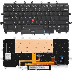 Cheap compatible keyboard/replacement new keyboard for Lenovo Thinkpad X1 for Carbon 4th Gen 4 MT: 20FB 20FC  20FB,20FE Series laptop keyboard with backlit
