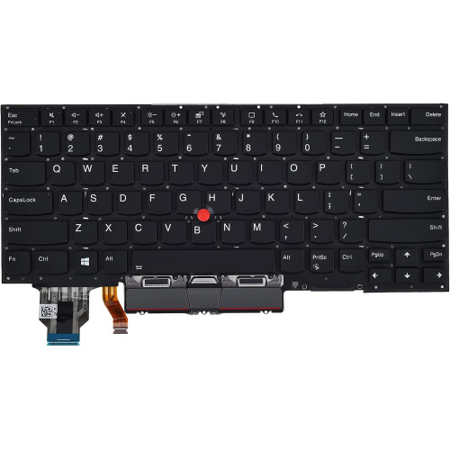 Buy replacement new keyboard for Lenovo Thinkpad X1 Carbon 7th Gen7 20QD,20QE 20QF Series laptop keyboard with backlit