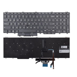 Cheap replacement new keyboard for dell latitude 5500 Series laptop with backlit Compatible P/N: 0MMH7V