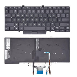 Cheap replacement new keyboard for dell Latitude 3400 laptop with backlit and pointer,compatible with dell Latitude 3400 keyboard