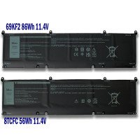 Replacement Battery for Dell G15 5515 56Wh 8FCTC Compatible 86Wh 69KF2 Replacement Battery for Dell G15 5515 56Wh 8FCTC Compatible 86Wh 69KF2