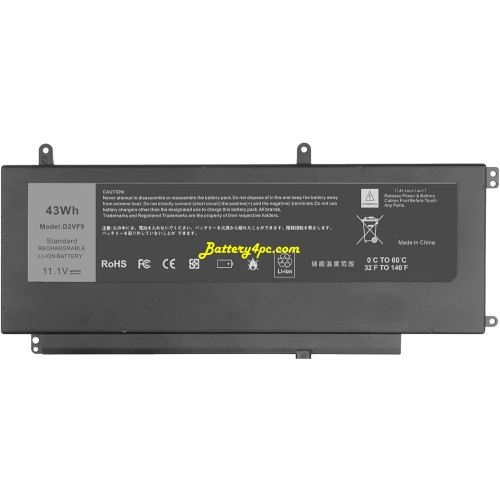 Replacement Battery for Dell D2VF9