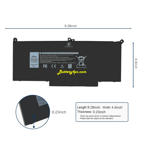 Replacement Battery for Dell V4940 Replacement Battery for Dell V4940