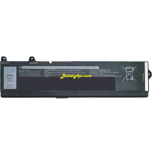 Replacement Battery for Dell Precision 7670