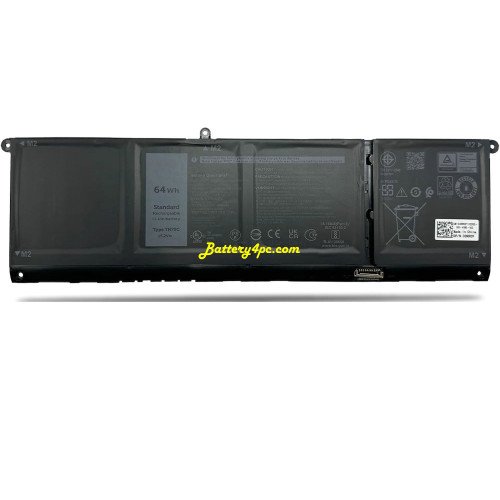 Replacement Battery for Dell TN70C 64WH 15.25V