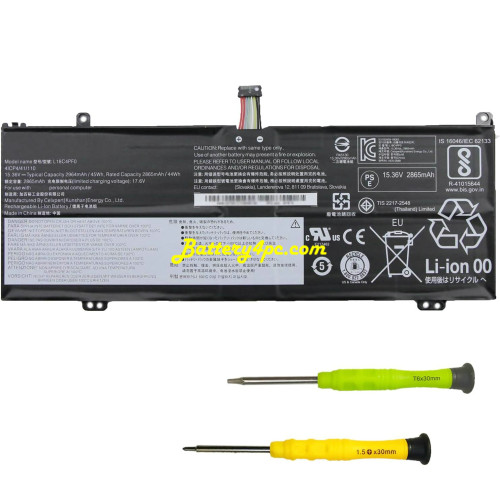 L18M4PF0 45Wh Laptop Battery Compatible with Lenovo ThinkBook 13S-IML 14S-IML 13S-IWL 14S-IWL Series